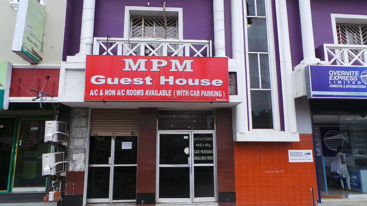 M.P.M. Guest House Pondicherry Bagian luar foto